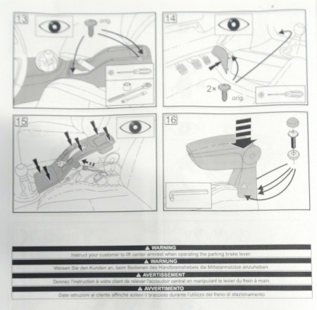 Center Arm Rest for your SUZUKI SX4 Classic